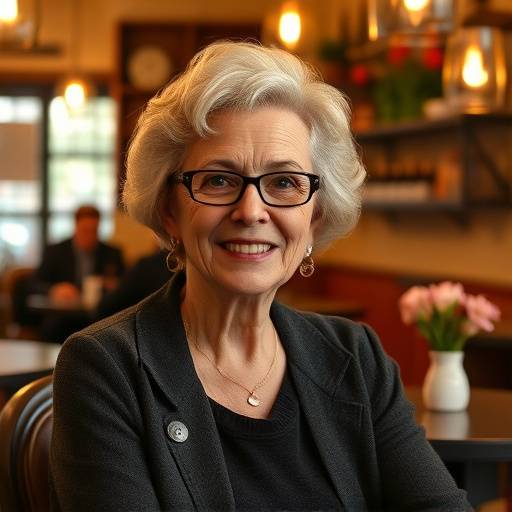 Founder of Cozy Corner Cafe, Eleanor Ainsworth